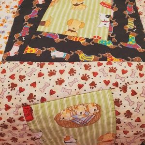🎁 Child's PUPPIES Handmade Quilt